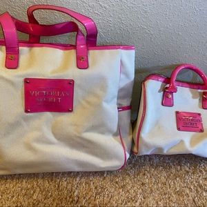 Pink Victoria’s Secret Bags (2)